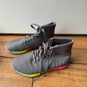 NOBULL Women’s Gray High-Top Sneakers 7.5